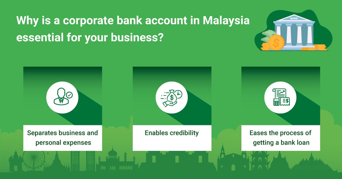 Why is a corporate bank account in Malaysia essential for your business?